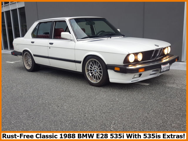 download BMW 5 Series E28 M535i workshop manual