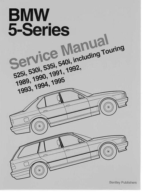 download BMW 530I E34 workshop manual