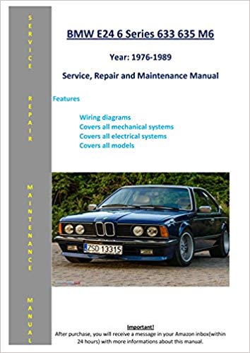 download BMW 633CSI 635CSI workshop manual