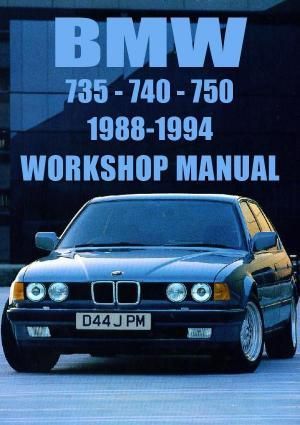 download BMW 7 E32 735i 735iL 740i 740iL 750iL workshop manual