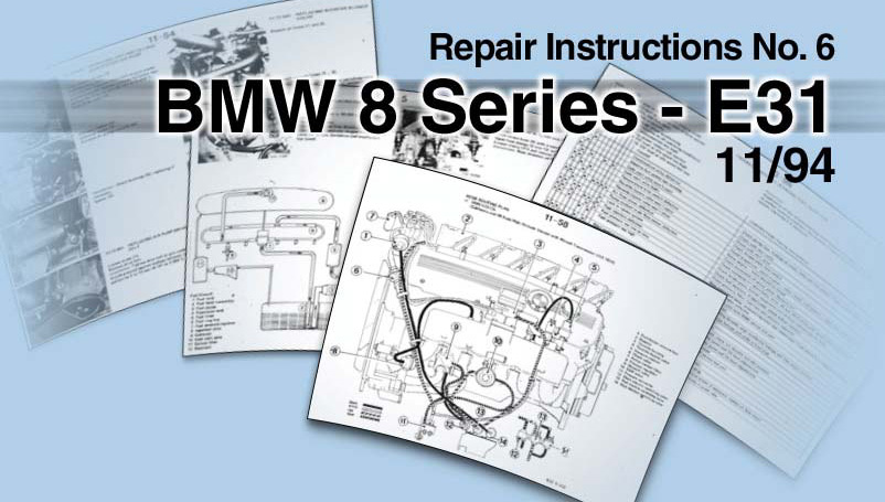 download BMW E31 850i 840i M70 training workshop manual