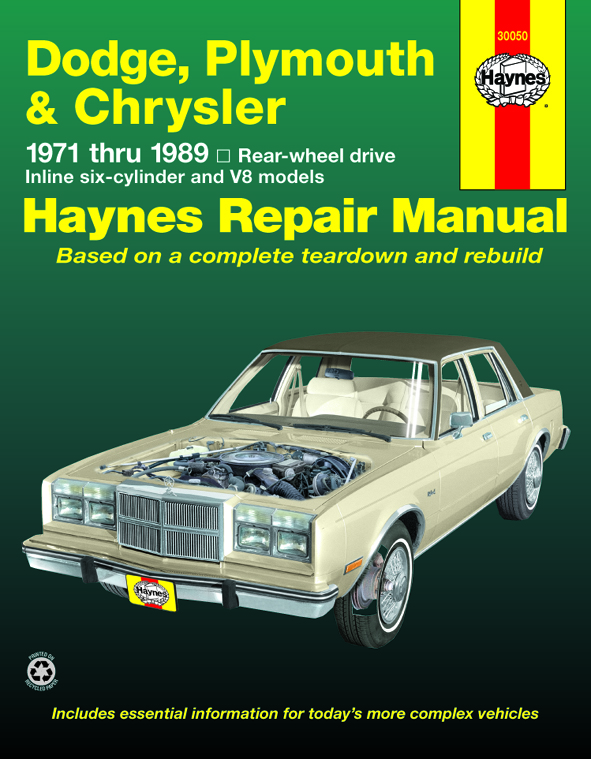 download CHRYSLER FIFTH AVENUE workshop manual