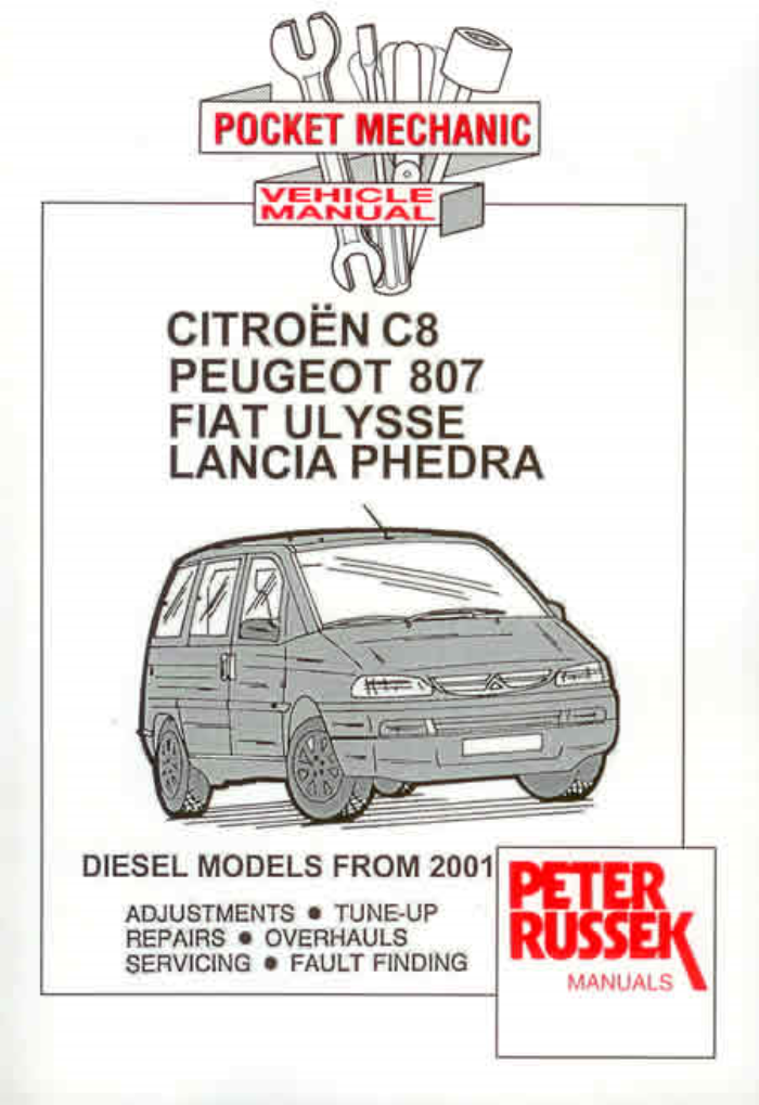 download CITROEN C8 workshop manual