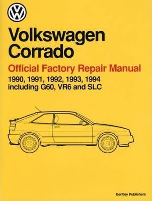 download CORRADO VR6 G60 SLC workshop manual