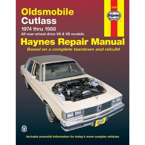 download CUTLASS CIERAModels workshop manual