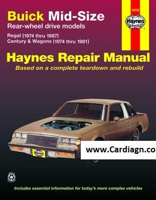 download CUTLASS CIERAModels workshop manual