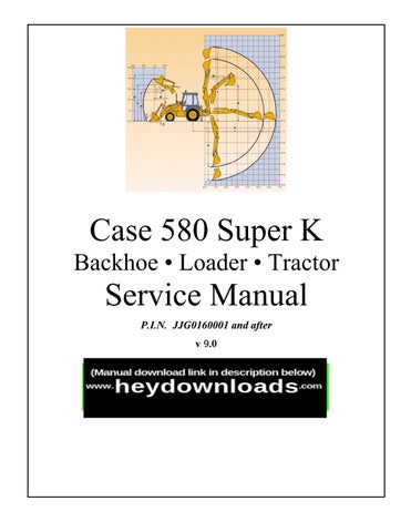 download Case 580 SUPER K Loader Backhoe able workshop manual