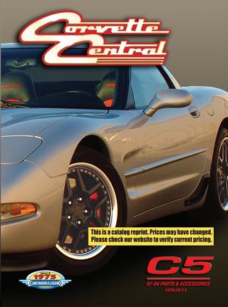 download Chevrolet Corvette C5 5.7L Parts workshop manual