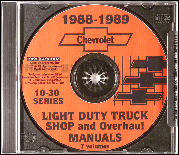 download Chevrolet K1500 workshop manual