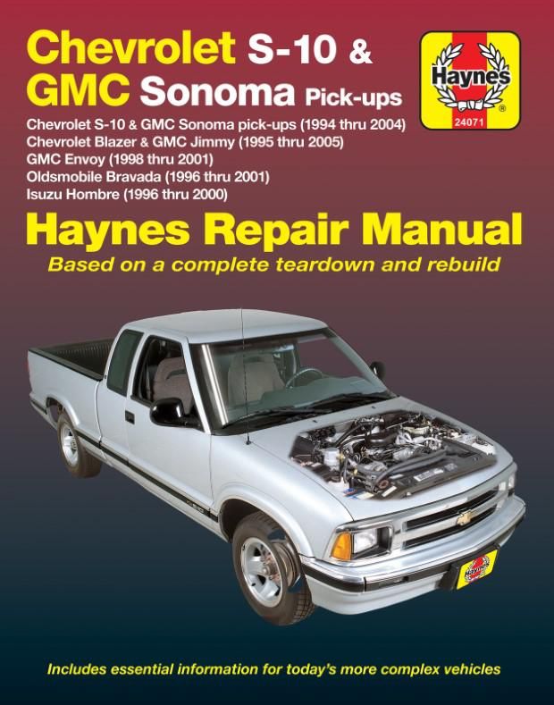 download Chevrolet S10 able workshop manual