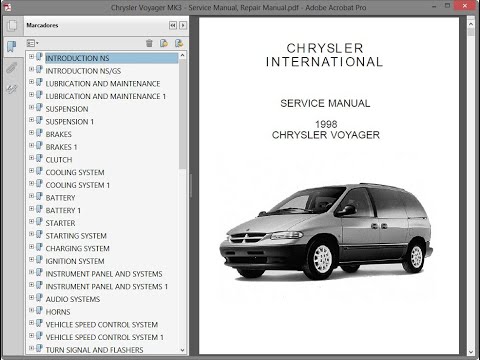 download Chrysler Voyager GS workshop manual
