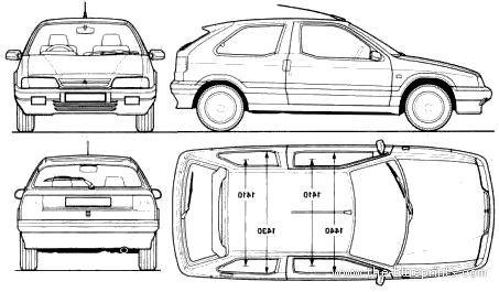 download Citroen ZX cc 16V Hatchback workshop manual