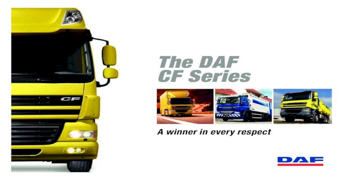 download DAF CF65 CF75 CF85 Truck able workshop manual
