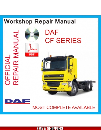 download DAF Truck CF CF65 CF75 CF85 workshop manual