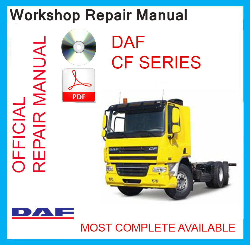 download DAF Truck CF CF65 CF75 CF85 workshop manual
