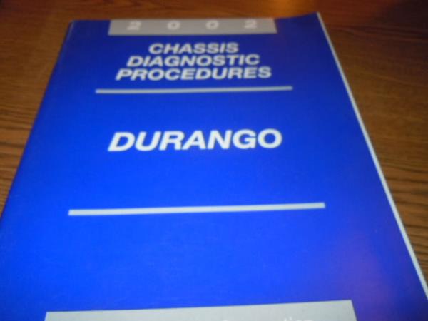 download DODGE DURANGO workshop manual