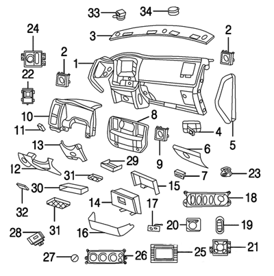 download DODGE Truck Parts workshop manual