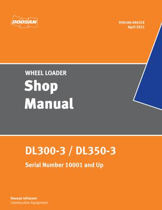 download DOOSAN DL300 Wheel Loader able workshop manual