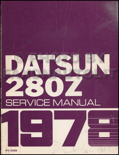 download Datsun 280Z workshop manual