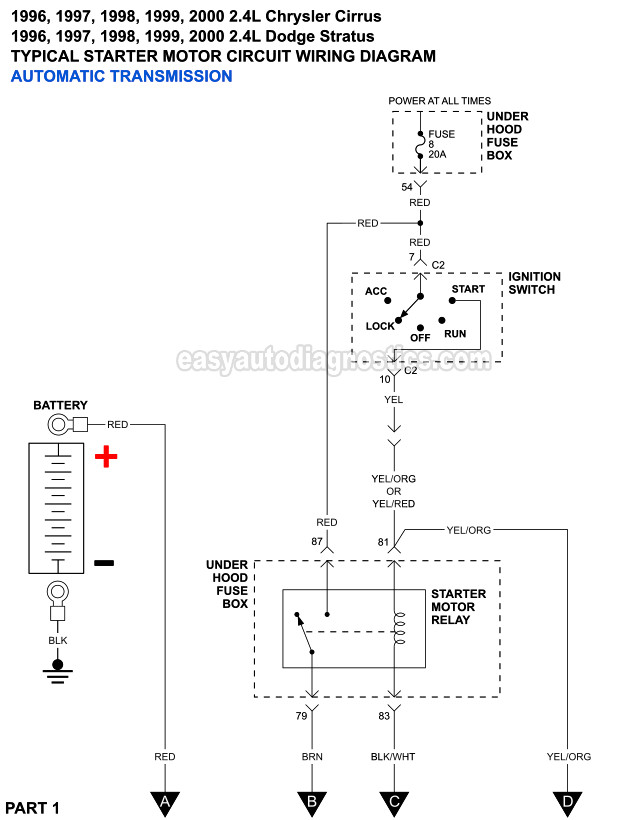 download Dodge Stratus workshop manual