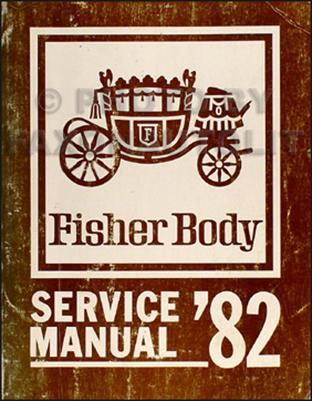download FISHER Body Oldsmobile Buick Pontiac Chevrolet Cadillac workshop manual