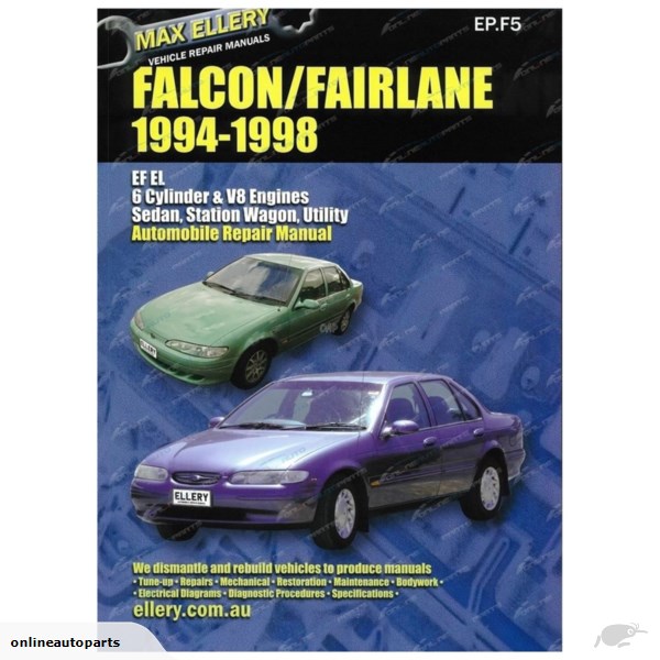 download FORD FALCON EF EL FAIRLANE NF NL DF DL workshop manual