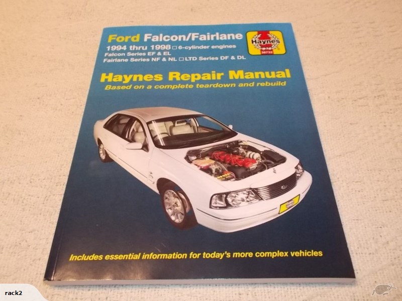 download FORD FALCON EF EL FAIRLANE NF NL DF DL workshop manual