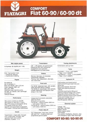 download Fiat Tractor 55 60 60 90 79 90 80 90 90 90 100 90 tractor workshop manual
