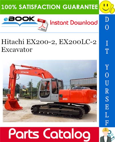 download HITACHI EX200 EX200LC Hydraulic Excavator able workshop manual