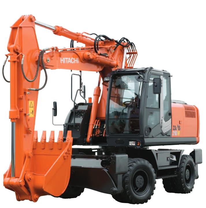 download HITACHI ZAXIS 210W WEELED Excavator able workshop manual