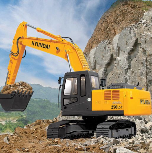 download HYUNDAI R250LC 7 Crawler Excavator able workshop manual