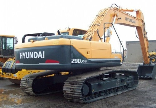 download HYUNDAI R290LC 9 Crawler Excavator able workshop manual