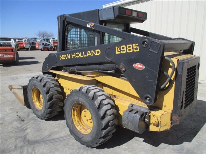 download Holland LX985 Skid Steer Loader sable workshop manual