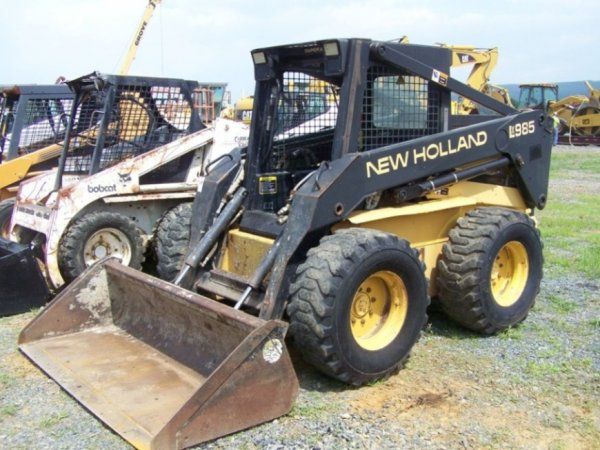 download Holland LX985 Skid Steer Loader sable workshop manual