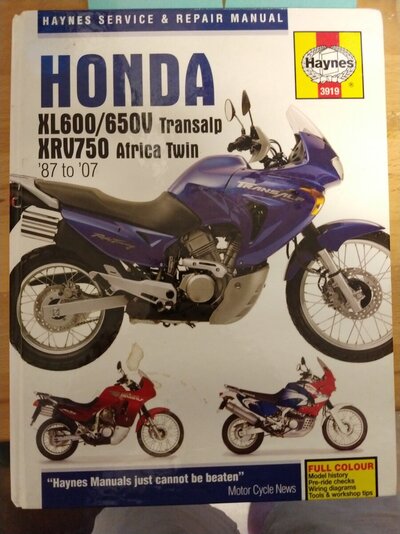 download Honda Motorcycle XRV 750 XL600 650 V Manual able workshop manual