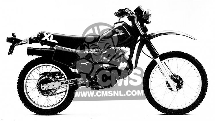 download Honda Xl200 Motorcycle able workshop manual
