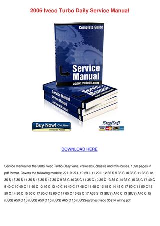 download IVECO Stralis Manuale Officina Completo workshop manual