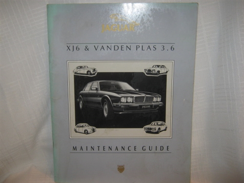 download JAGUAR XJ6 XJ40 workshop manual