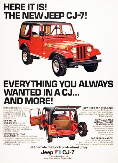 download Jeep CJ 7 workshop manual