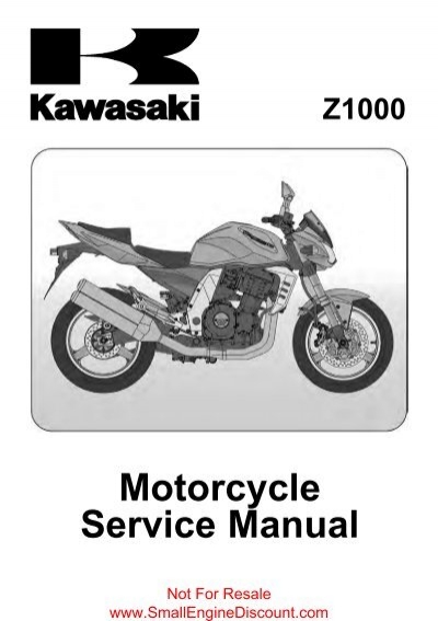download KAWASAKI Z1000 Motorcycle able workshop manual