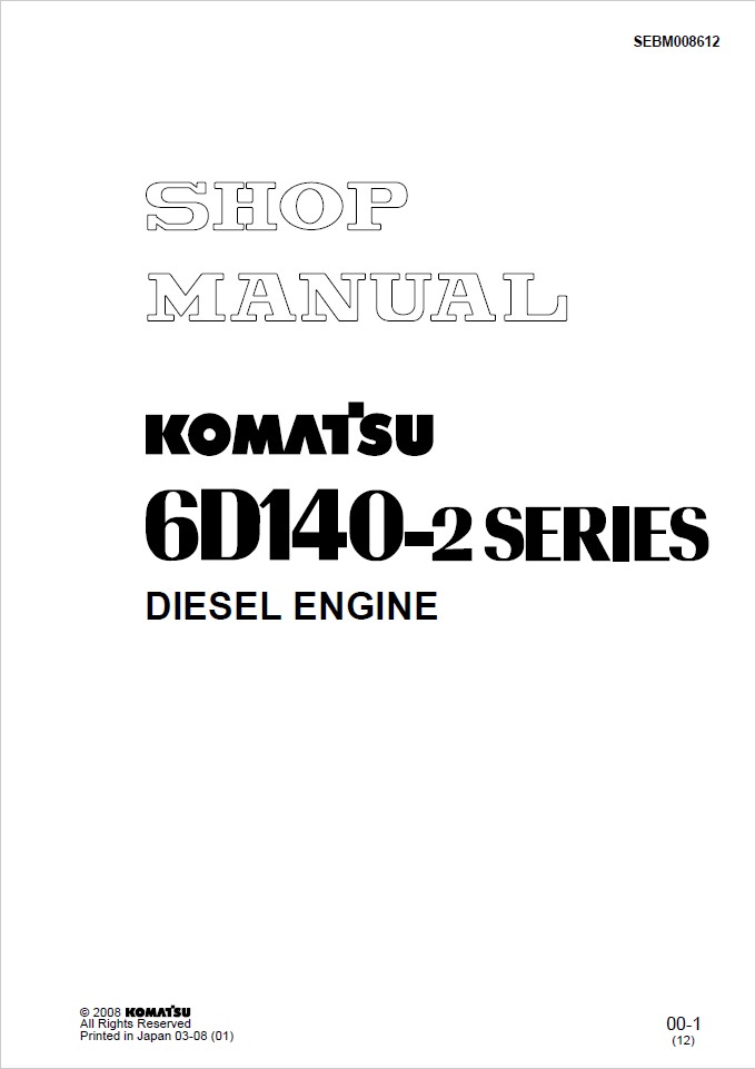 download KOMATSU WA1200 6 Field Assembly Instruction able workshop manual