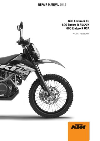 download KTM motorcycle 690 Enduro EU 690 Enduro AUS UK 690 Enduro USA Manual able workshop manual