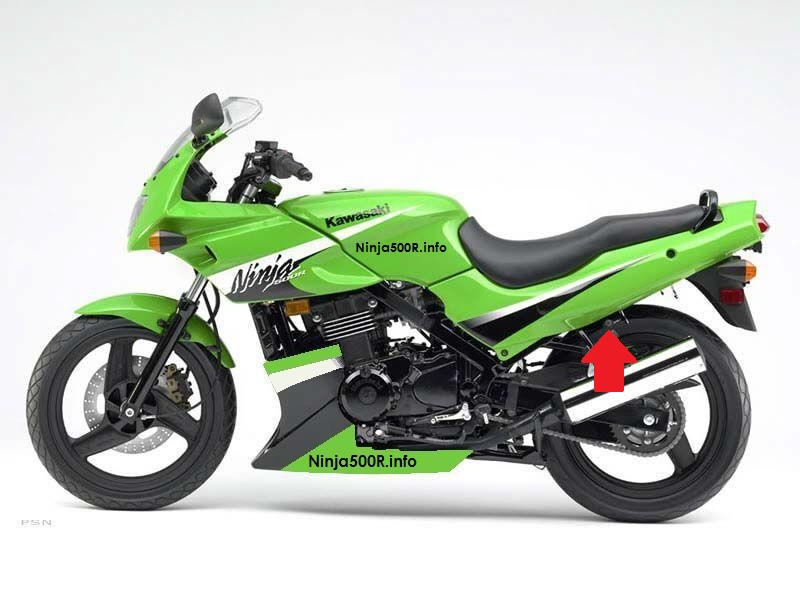 download Kawasaki EX500 Ninja 500 Motorcycle able workshop manual