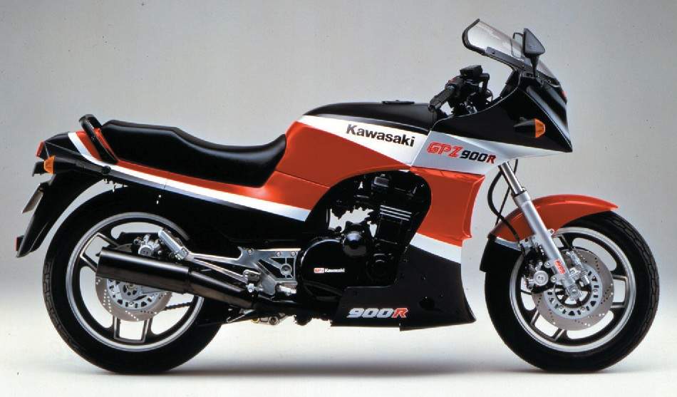 download Kawasaki Motorcycle GPZ900R Supplement able workshop manual