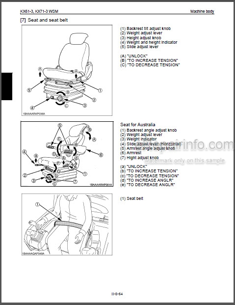 download Kubota KX61 3 KX71 3 COMPACT Excavator Manual.able workshop manual