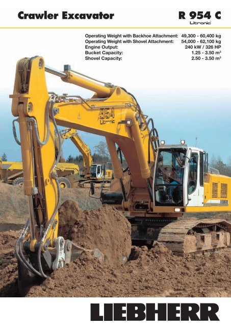 download LIEBHERR R944B Litronic Hydraulic Excavator Operation able workshop manual
