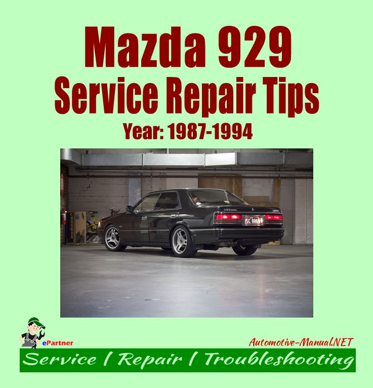 download MAZDA 929 workshop manual