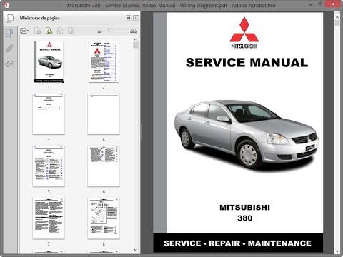 download Mitsubishi 380 workshop manual