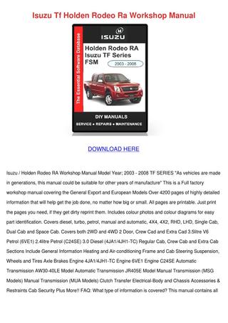 download OPEL BEDFORD Midi HOLDEN SHUTTLE 1 8L 2L workshop manual