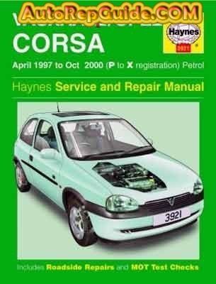 download Opel Vauxhall Corsa able workshop manual